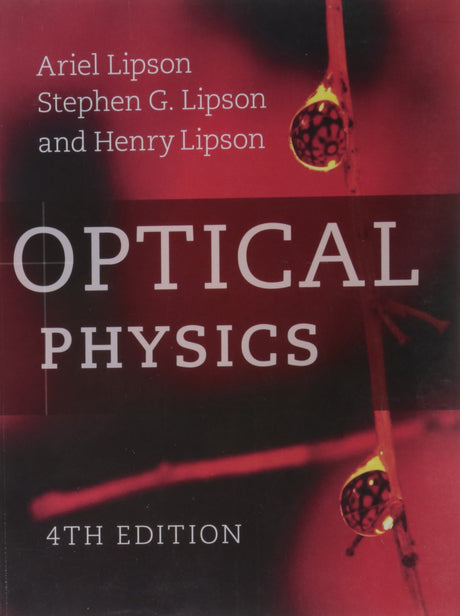 Optical Physics South Asian Edition (New Edition) - Retail Maharaj