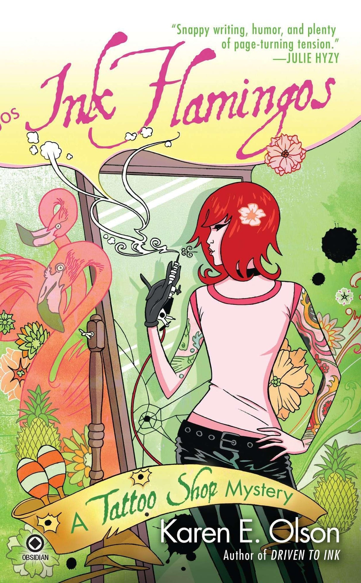 Ink Flamingos: A Tattoo Shop Mystery: 4