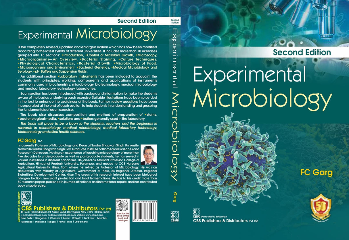 EXPERIMENTAL MICROBIOLOGY 2ED (PB 2023)