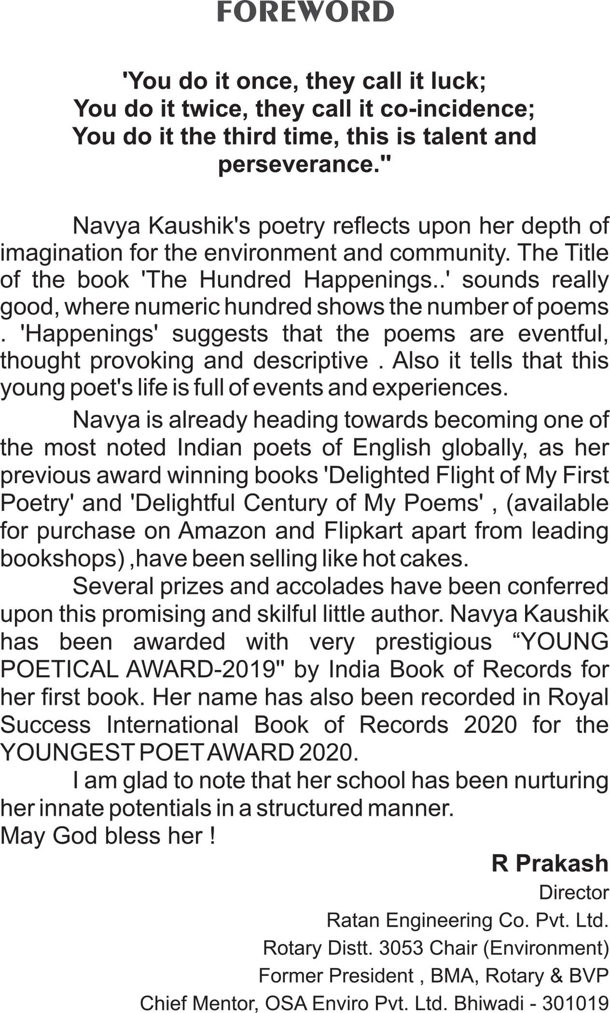 The Hundred Happenings