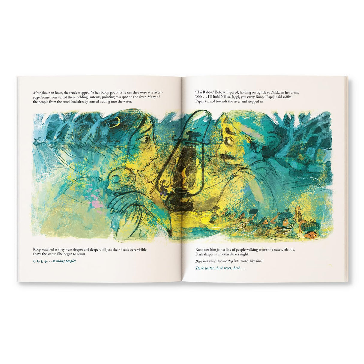 Roop and the River Crossing: Full-colour picture book on the Partition of India | Ages 8+ - Retail Maharaj