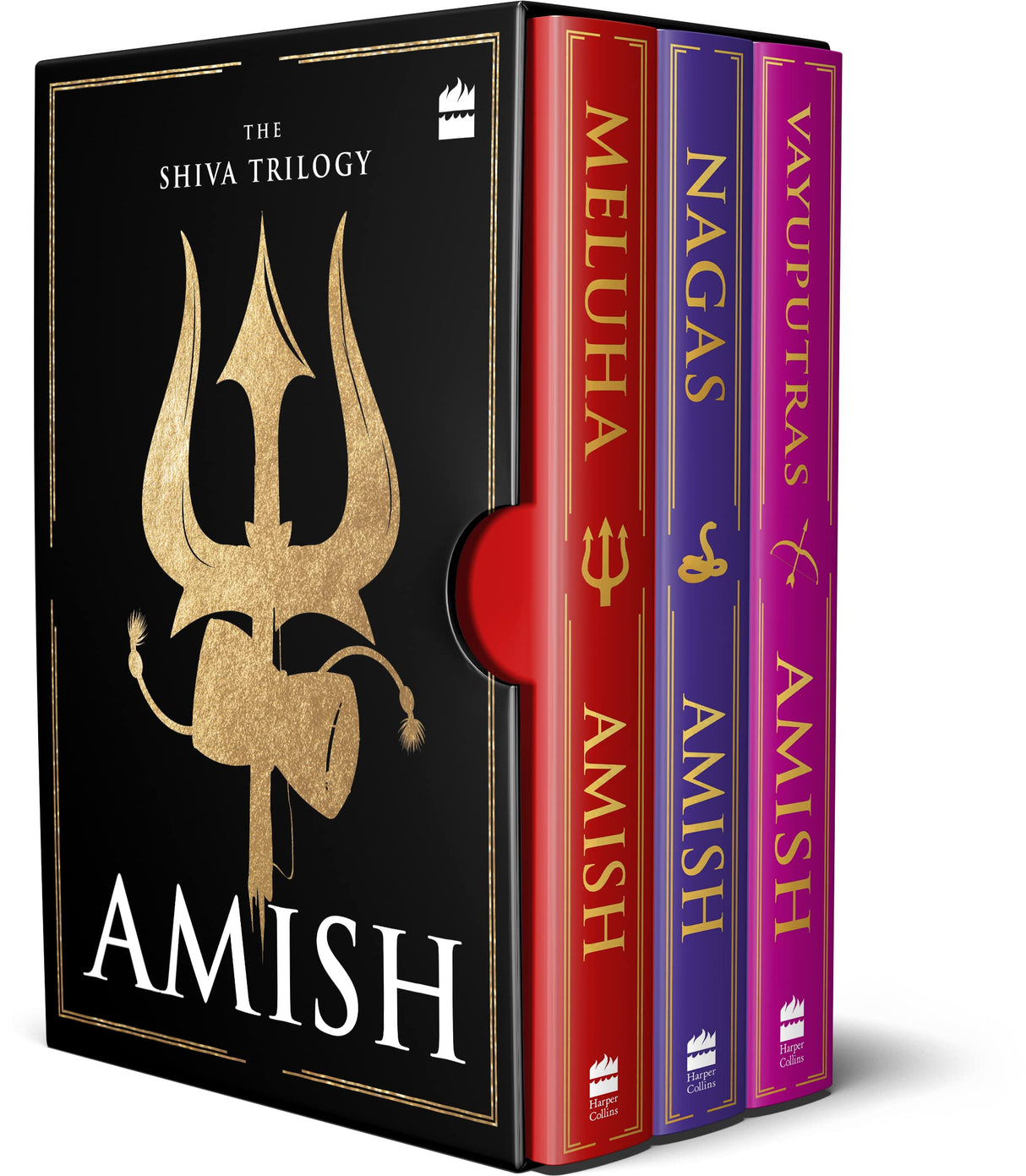 The Shiva Trilogy Special Collector's Edition - BOX SET (The Immortals of Meluha,The Secret of The Nagas,The Oath of The Vayuputras) - Retail Maharaj