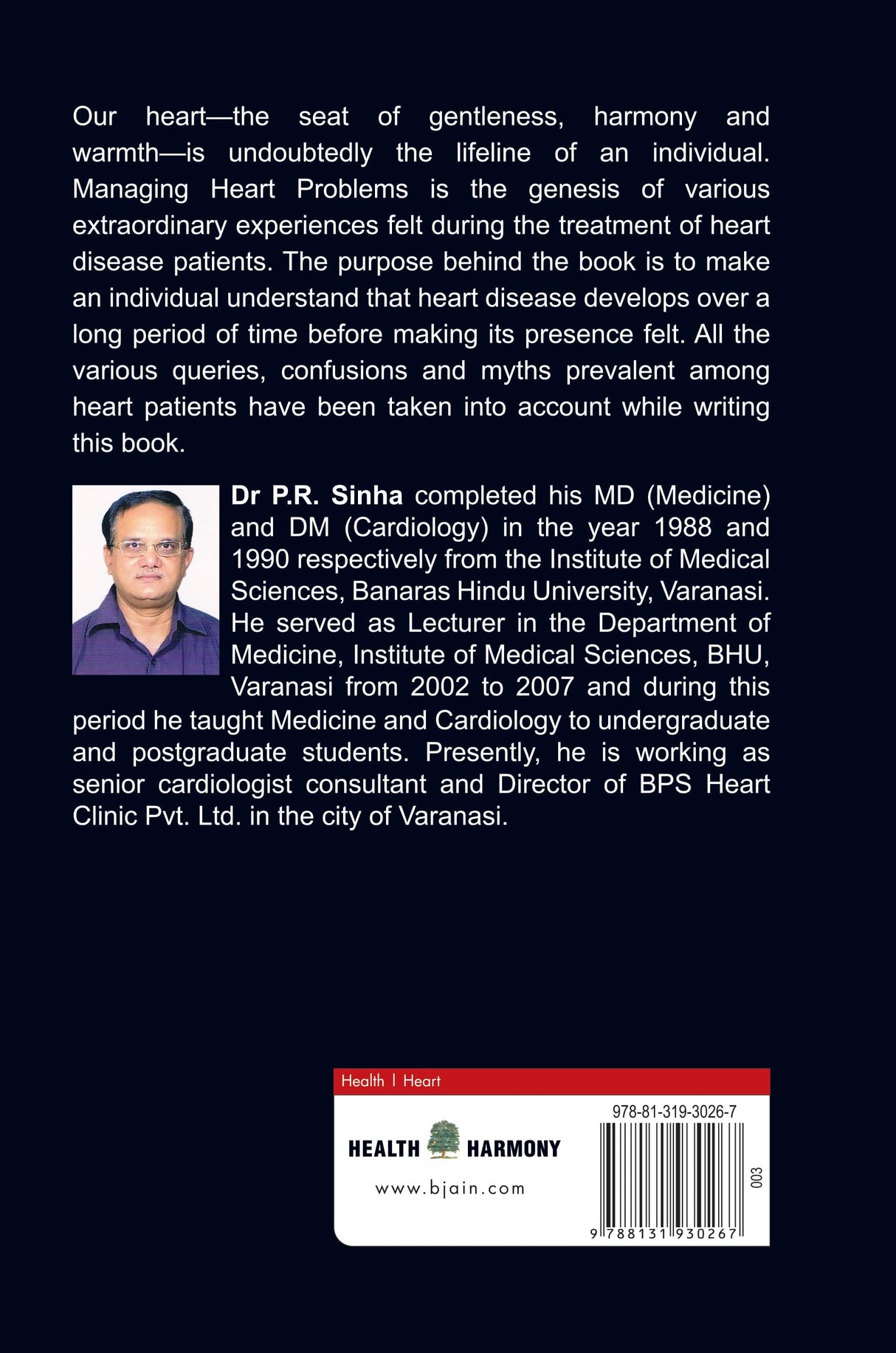 Managing Heart Problems Through Awareness and Knowledge Through Awareness and Knowledge - Retail Maharaj