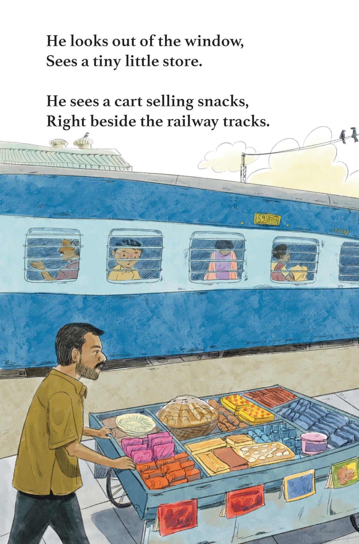 Amal Rides The Rails (Tiny Tales Series) - Retail Maharaj