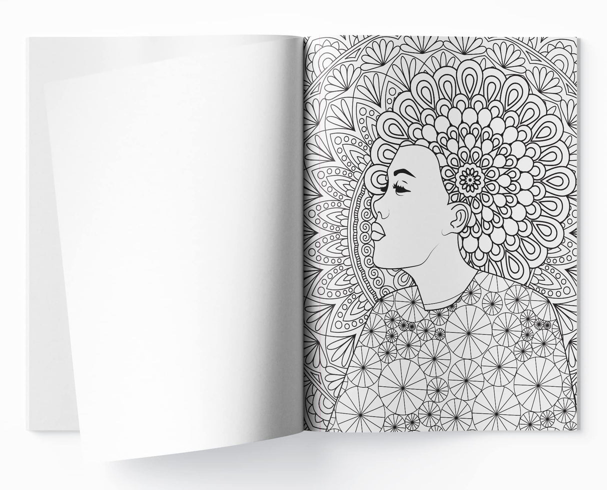 High Street Fashion Coloring book for adults - Retail Maharaj