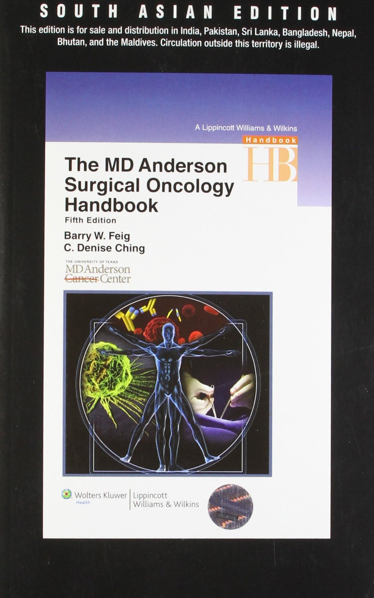 (OLD) THE M.D. ANDERSON HANDBOOK SURGICAL ONCOLOGY(SAE)