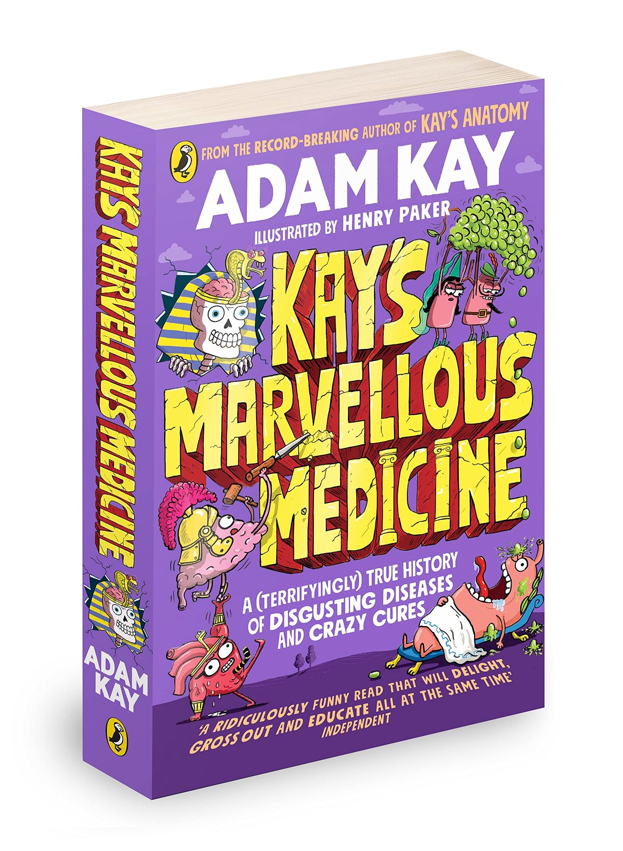 Kay's Marvellous Medicine: A Gross and Gruesome History of the Human Body - Retail Maharaj
