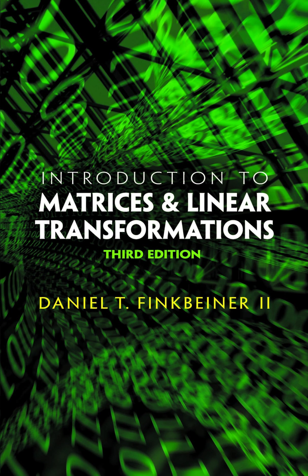 Introduction to Matrices and Linear Transformations: Third Edition (Dover Books on Mathematics) - Retail Maharaj
