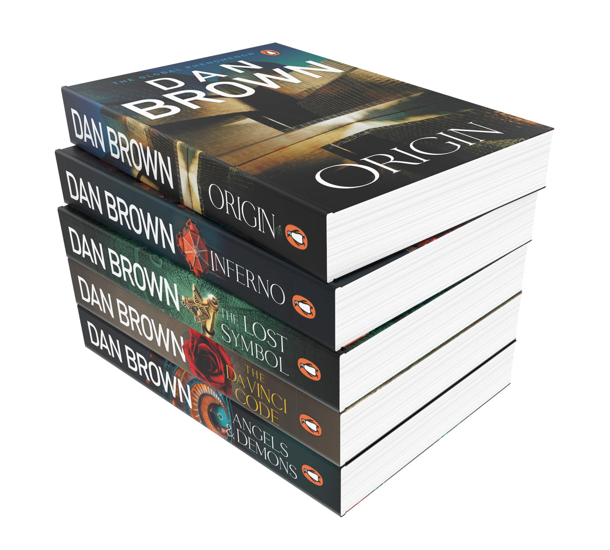 The Robert Langdon Collection: 5 Books Boxset (Angels and Demons, The Da Vinci Code, The Lost Symbol, Inferno, Origin)