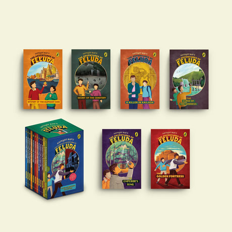 The Adventures of Feluda (Special Birthday Edition; Collector's Edition Box Set): 12 Classic Mysteries for Children - Retail Maharaj