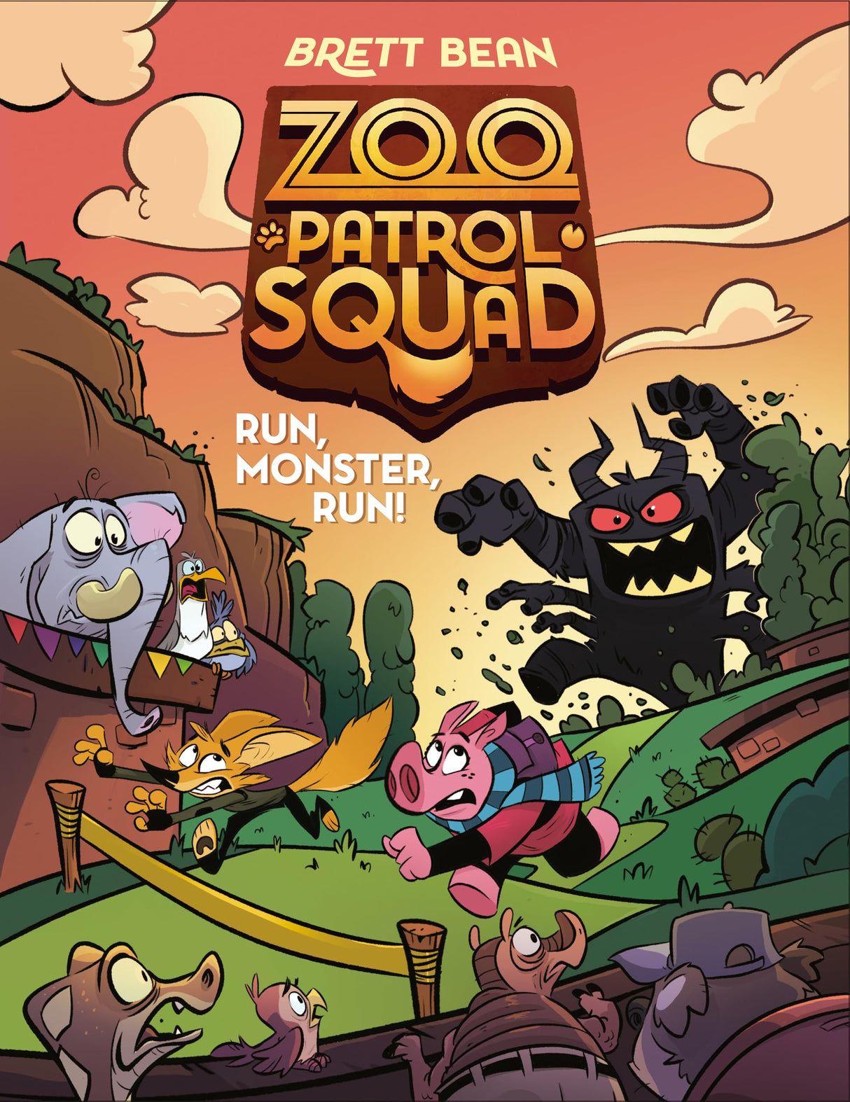 Run, Monster, Run! #2: A Graphic Novel (Zoo Patrol Squad)