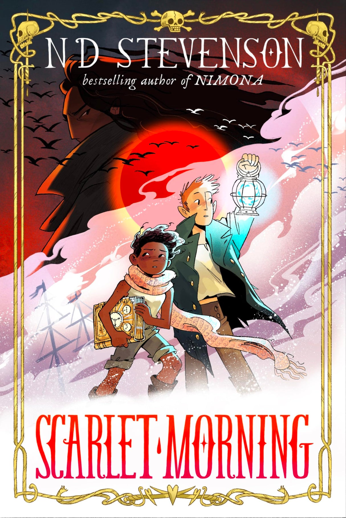 Scarlet Morning, Book 1: Scarlet Morning: An Illustrated Middle Grade Fantasy About Two Orphans on a Pirate Adventure for Children (Ages 8-12) - Retail Maharaj