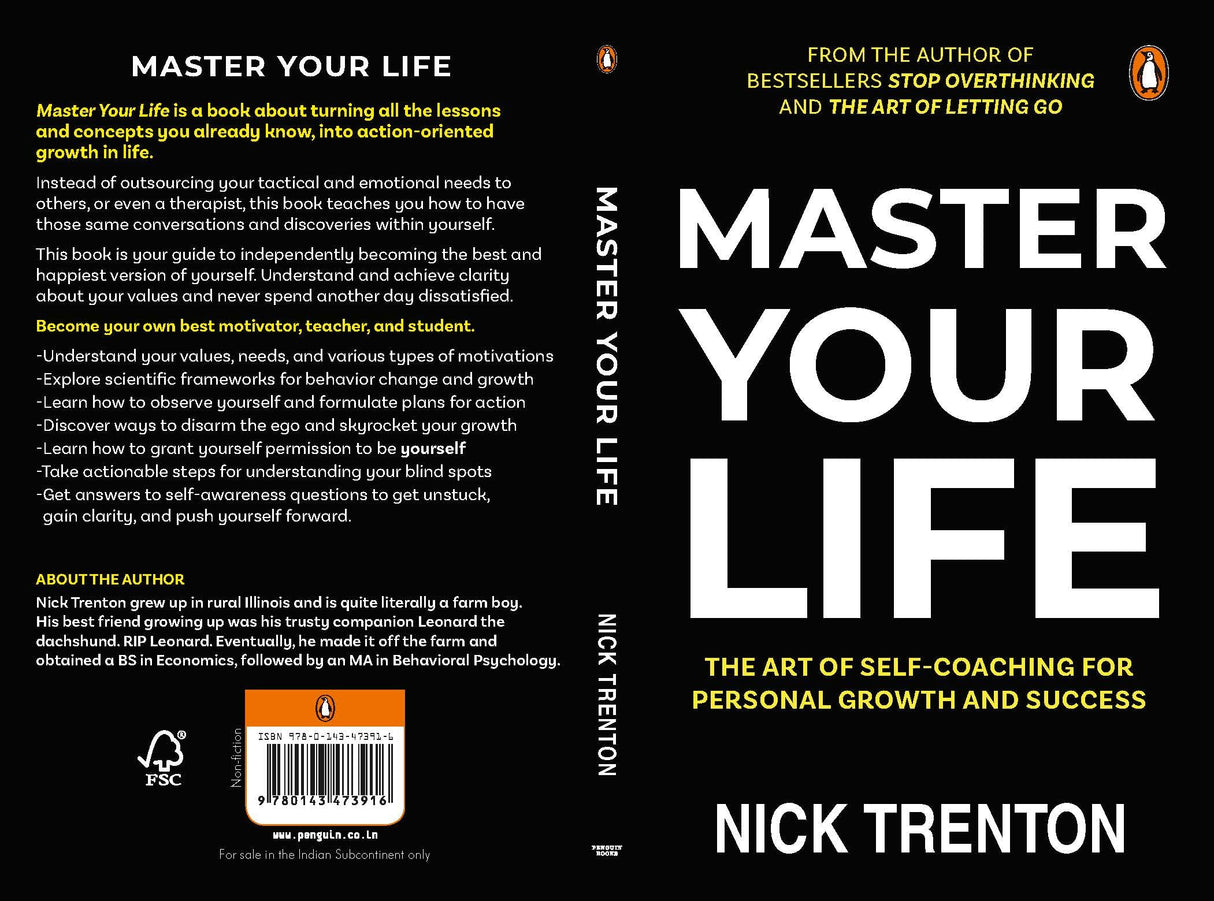 Master Your Life: The Art of Self-Coaching for Personal Growth and Success - Retail Maharaj