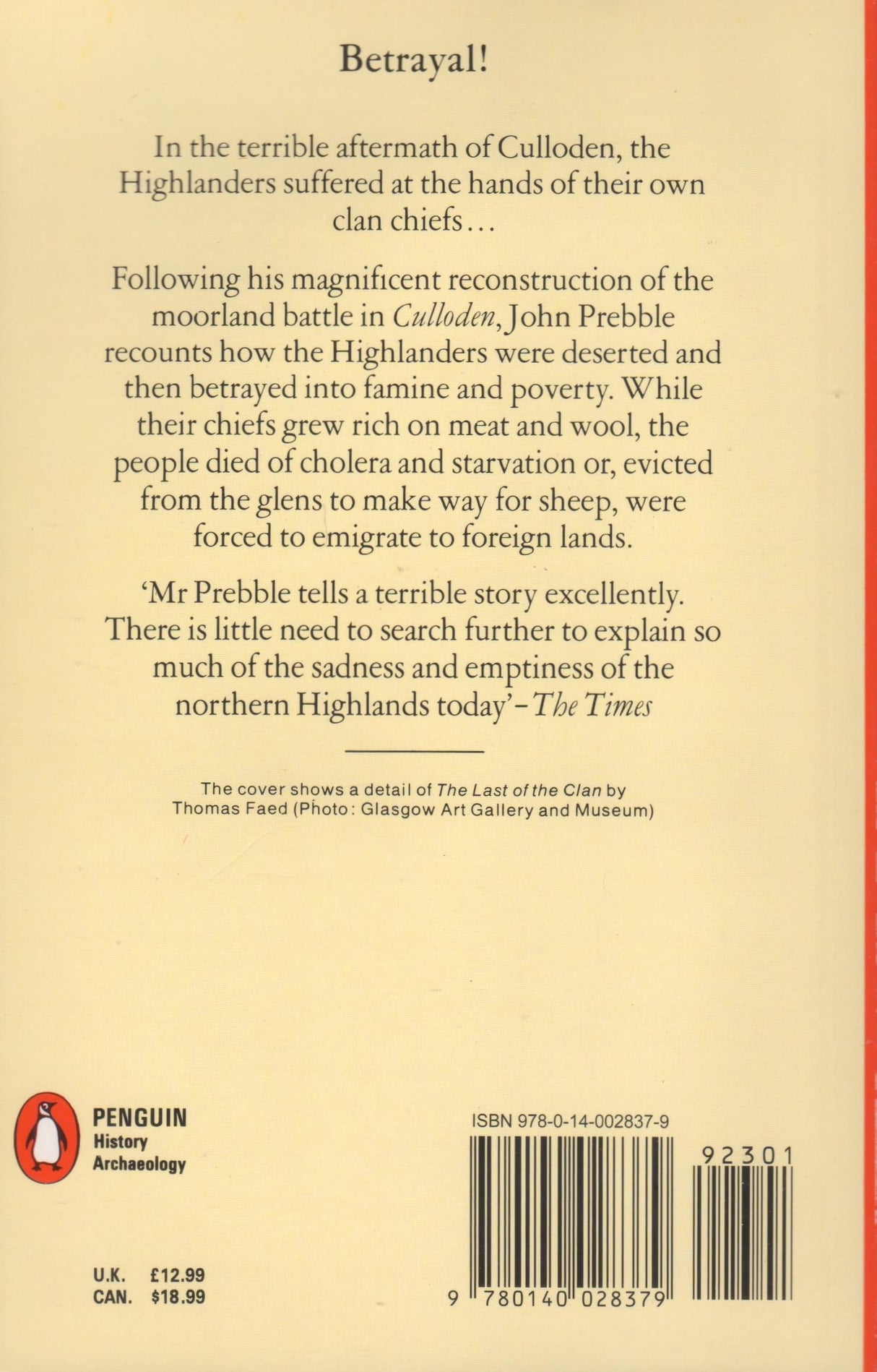 The Highland Clearances - Retail Maharaj