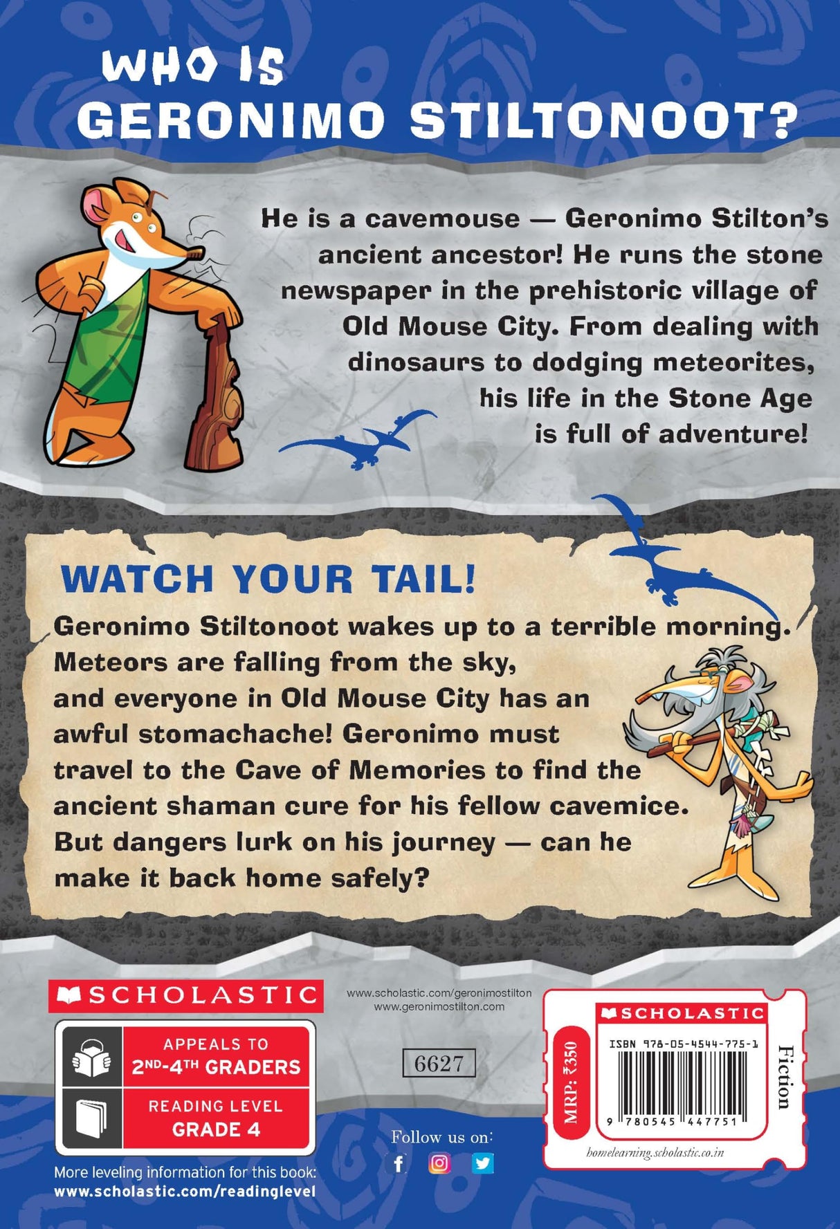 GERONIMO STILTON - CAVEMICE # 02 WATCH YOUR TAIL - Retail Maharaj