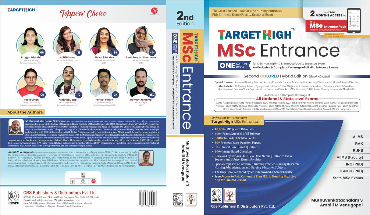 Target High Msc Entrance One Nation Book 2Ed (Pb 2024)
