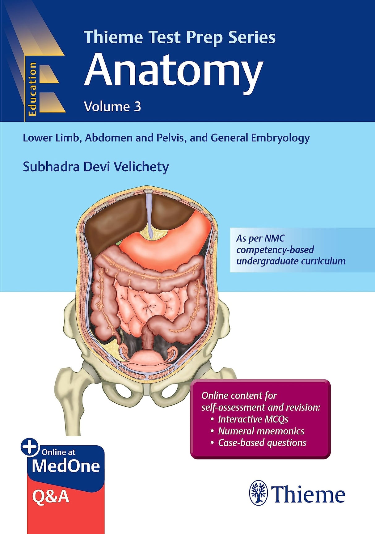 Thieme Test Prep Series Anatomy Vol-3
