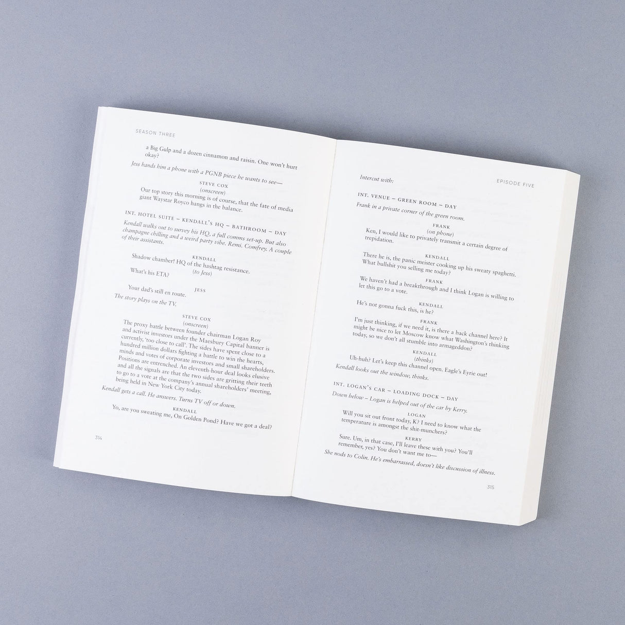 Succession – Season Three: The Complete Scripts