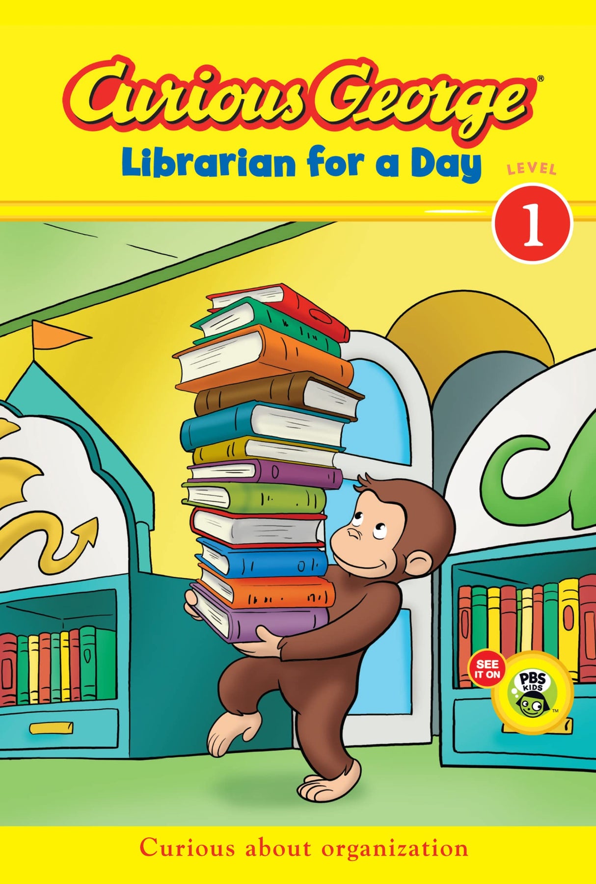 Curious George Librarian For A Day (Cgtv Early Reader)
