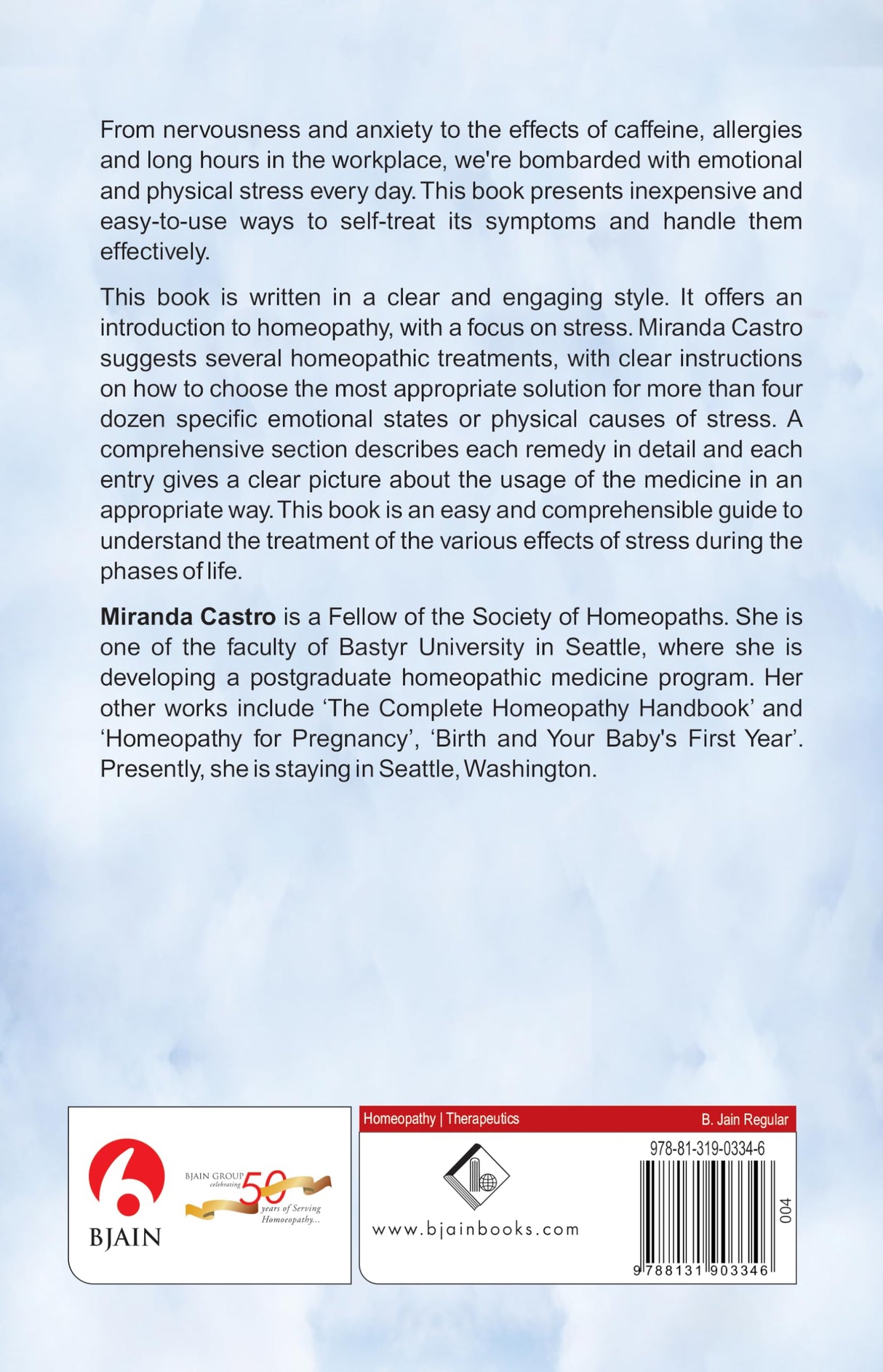 Homeopathic Guide to Stress - Safe and Effective Natural Ways to Alleviate Physical and Emotional Stress - Retail Maharaj