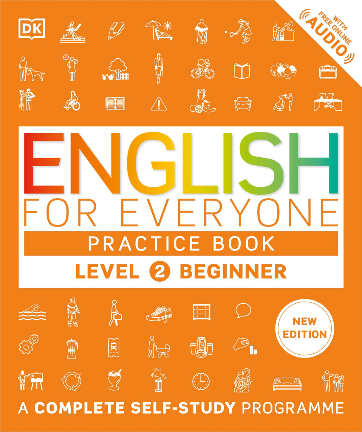 English for Everyone Practice Book Level 2 Beginner: A Complete Self-Study Programme - Retail Maharaj