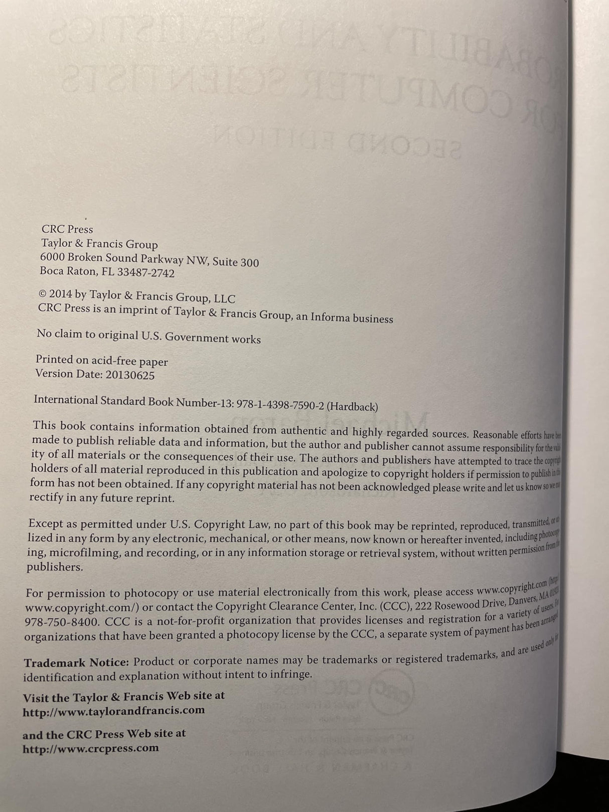 Probability and Statistics for Computer Scientists - Retail Maharaj