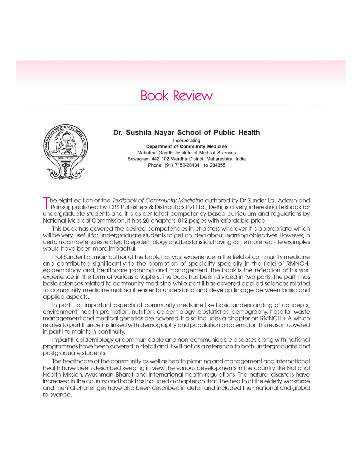 Textbook Of Community Medicine Preventive And Social Medicine 8Ed (Pb 2024)