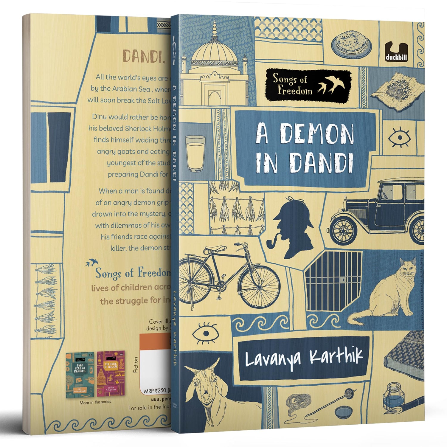 A Demon in Dandi (Songs of Freedom Series): Set in 1930, Dandi | Explores the Dandi March Led by Gandhi | Middle Grade Historical Fiction | Ages 10+ - Retail Maharaj