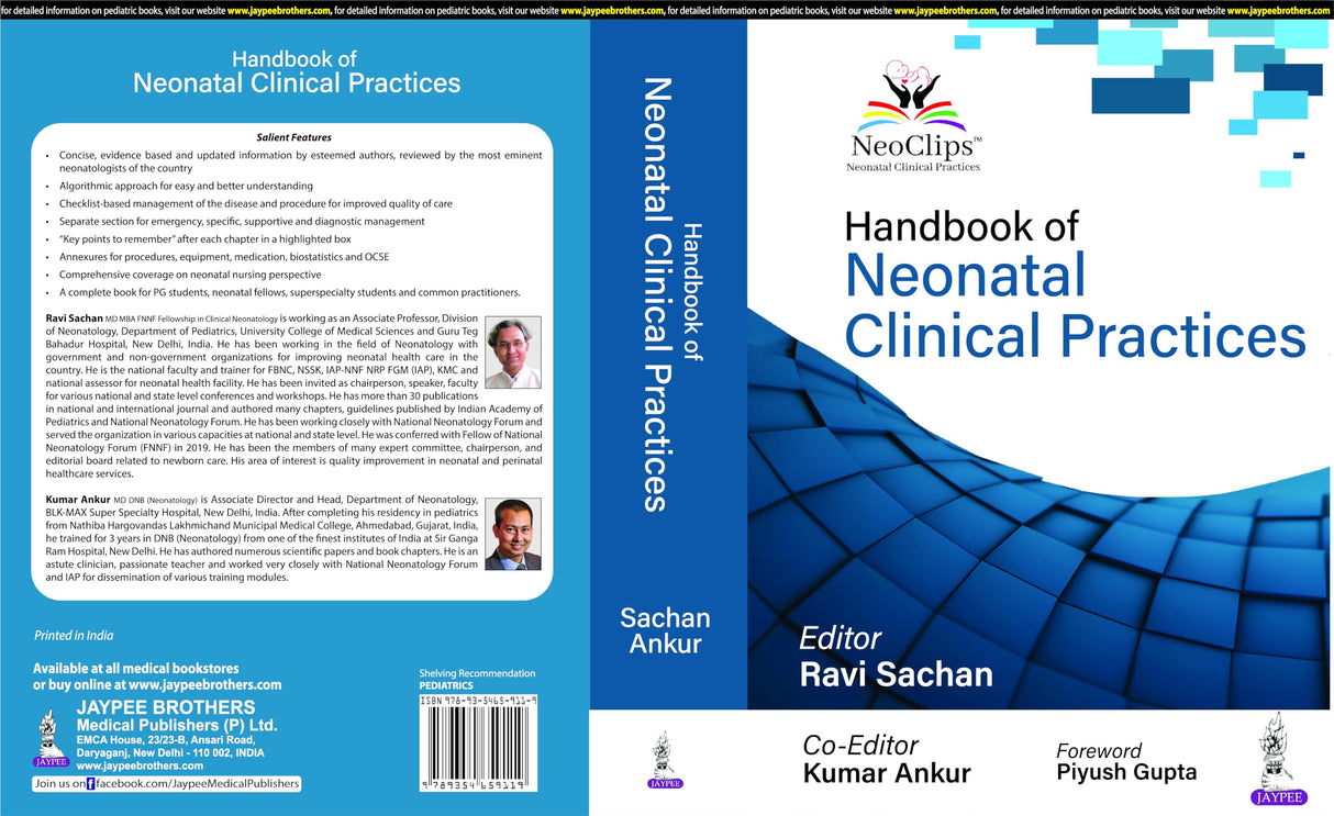 Handbook of Neonatal Clinical Practices