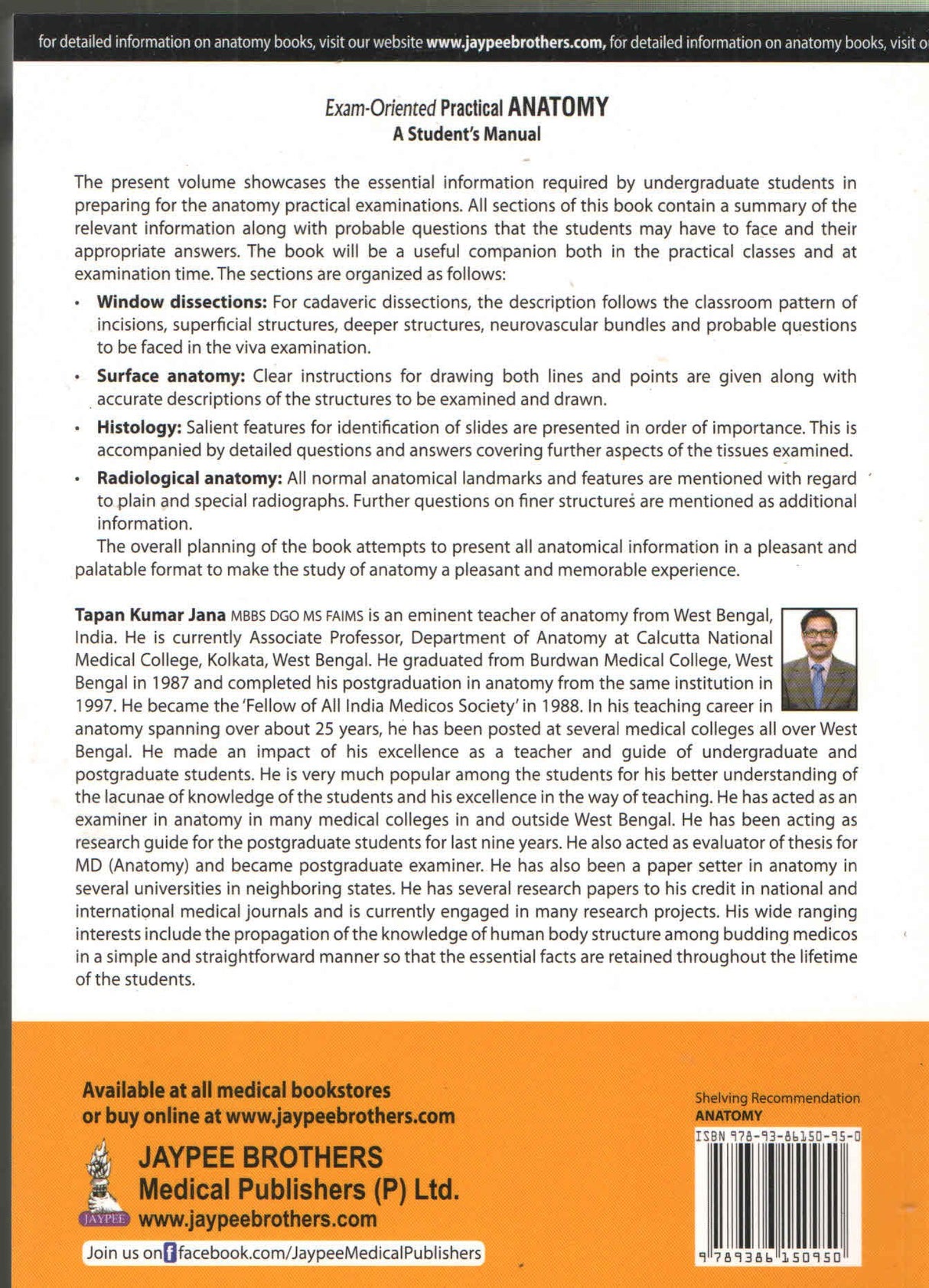 EXAM-ORIENTED PRACTICAL ANATOMY A STUDENT'S MANUAL