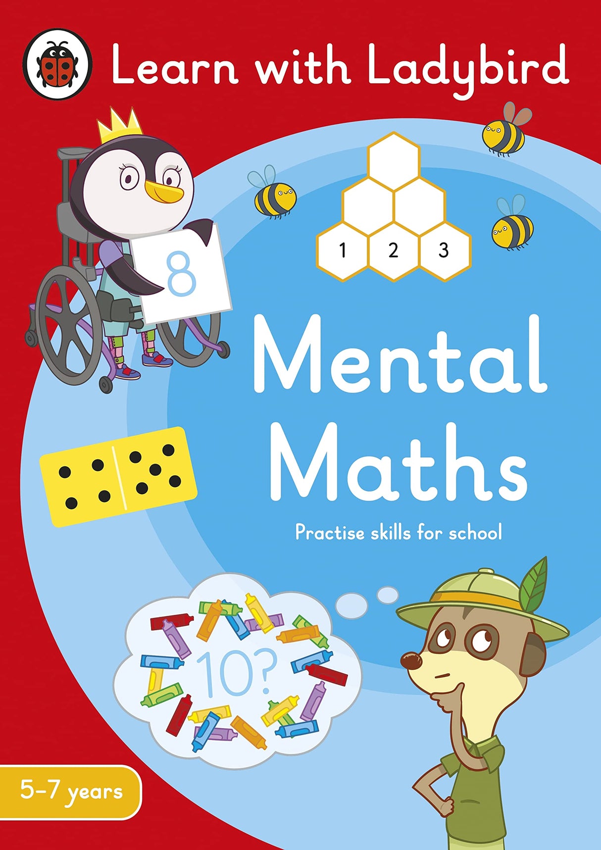 Mental Maths: A Learn with Ladybird Activity Book 5-7 years: Ideal for home learning (KS1) - Retail Maharaj