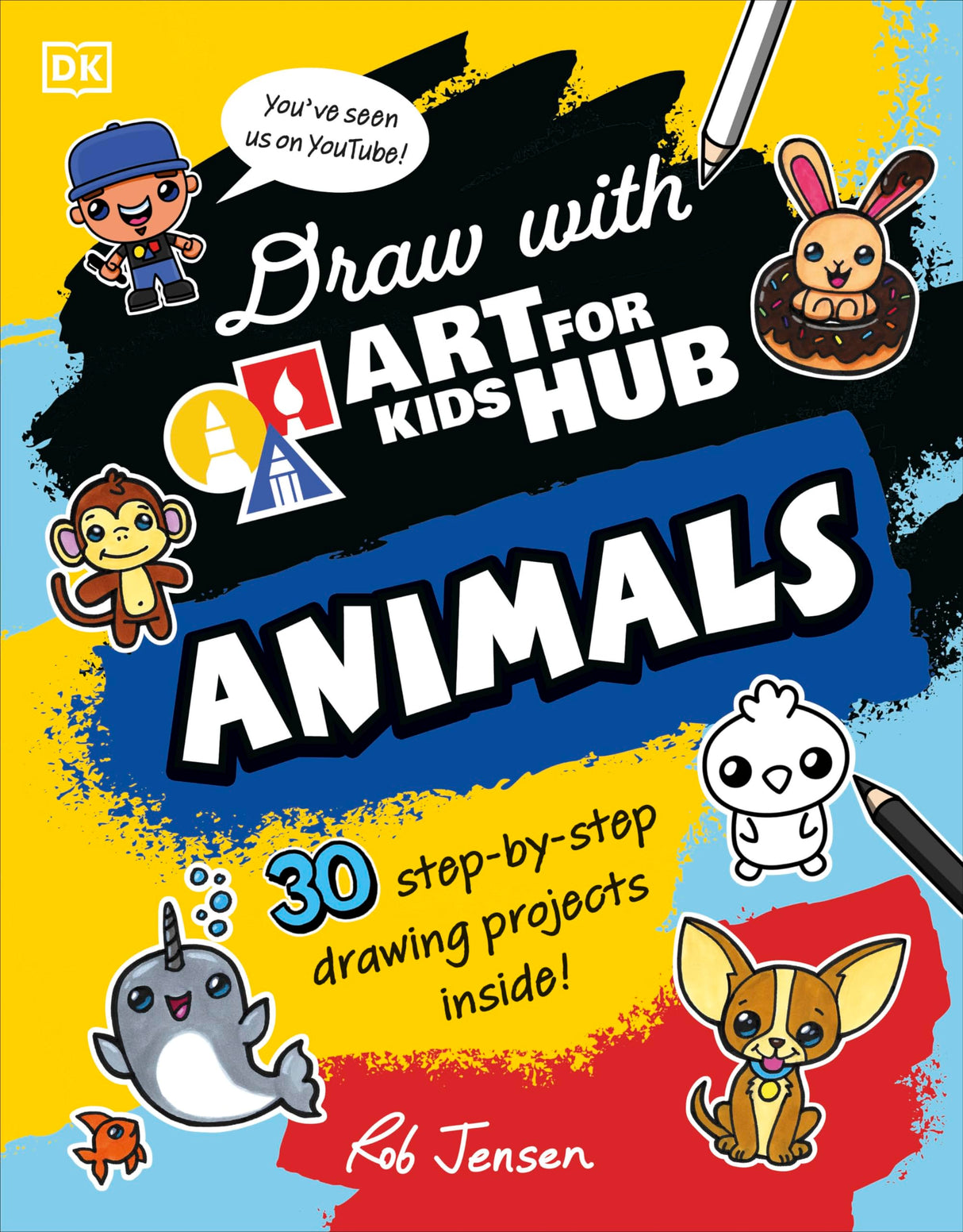 Draw with Art for Kids Hub Animals - Retail Maharaj