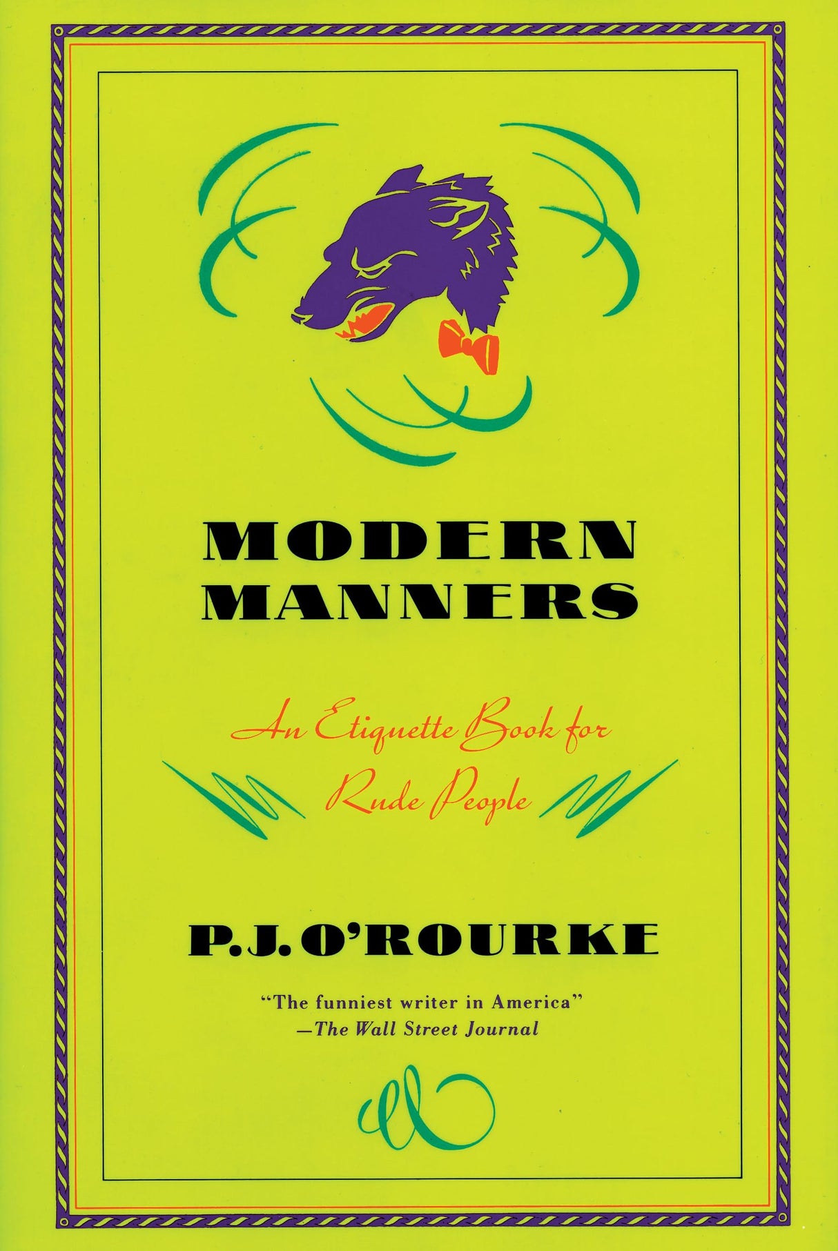Modern Manners: An Etiquette Book for Rude People (O'Rourke, P. J.) - Retail Maharaj