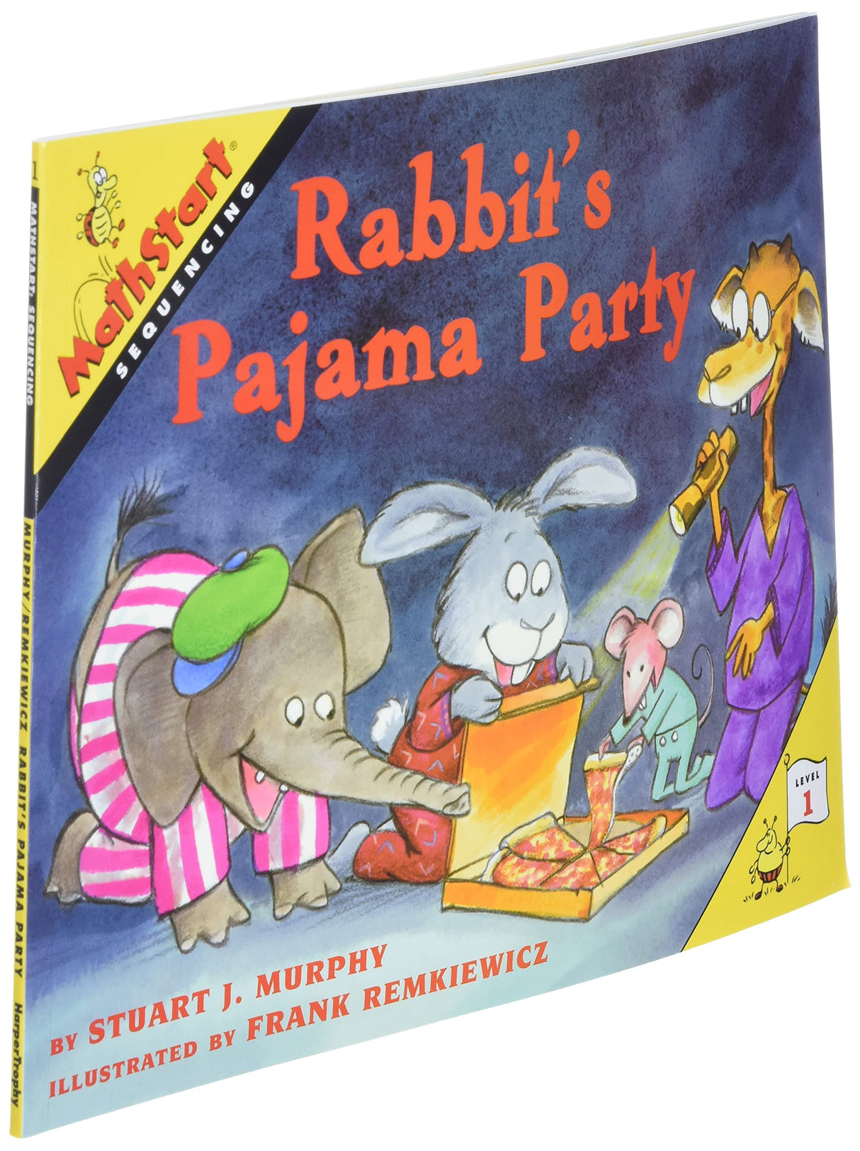Rabbit's Pajama Party (MathStart 1) - Retail Maharaj