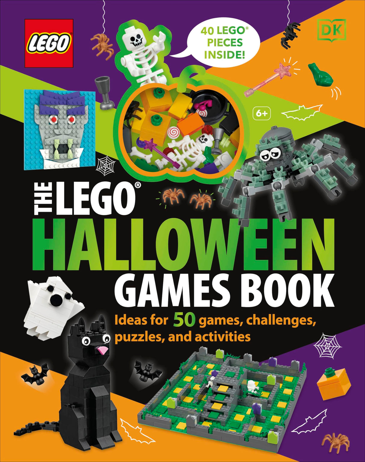 The LEGO Halloween Games Book: Ideas for 50 Games, Challenges, Puzzles, and Activities - Retail Maharaj
