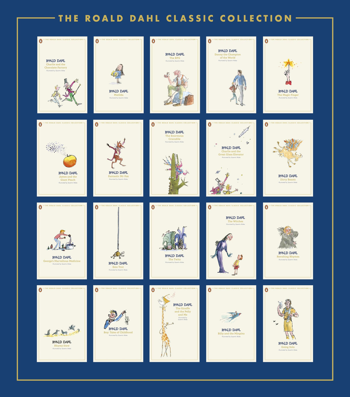 The Complete Roald Dahl Classic Collection - Retail Maharaj