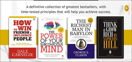 World’s Greatest Books For Personal Growth & Wealth (Set of 4 Books) : Perfect Motivational Gift Set - Retail Maharaj