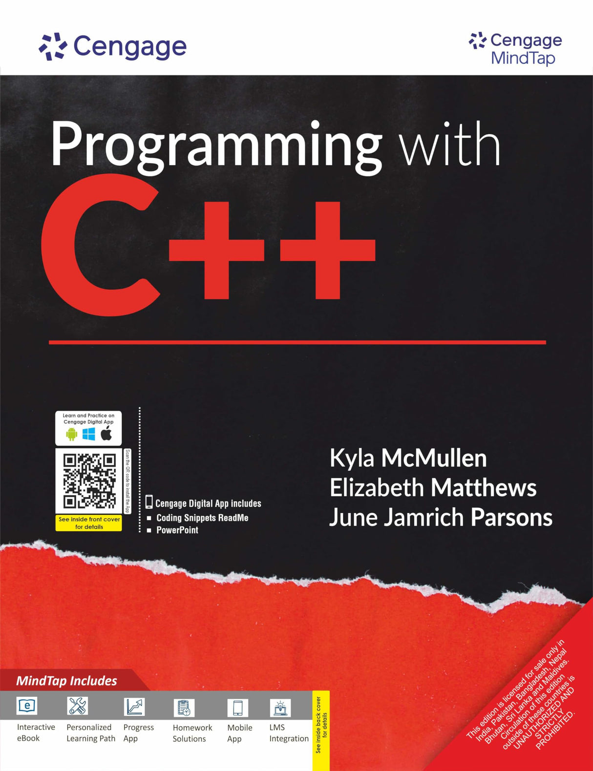 Programming with C++ with MindTap, 1st Edition - Retail Maharaj