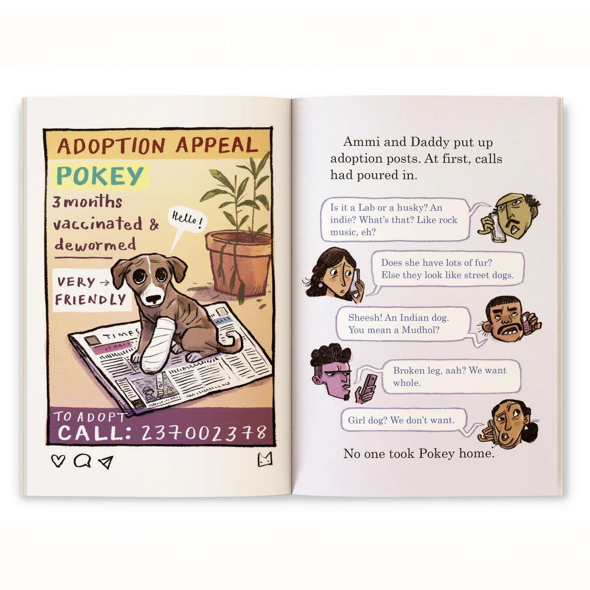 Puppy Trouble (Hook Books): The Comical Adventures of a Boy and a Puppy | Ages 5+ - Retail Maharaj