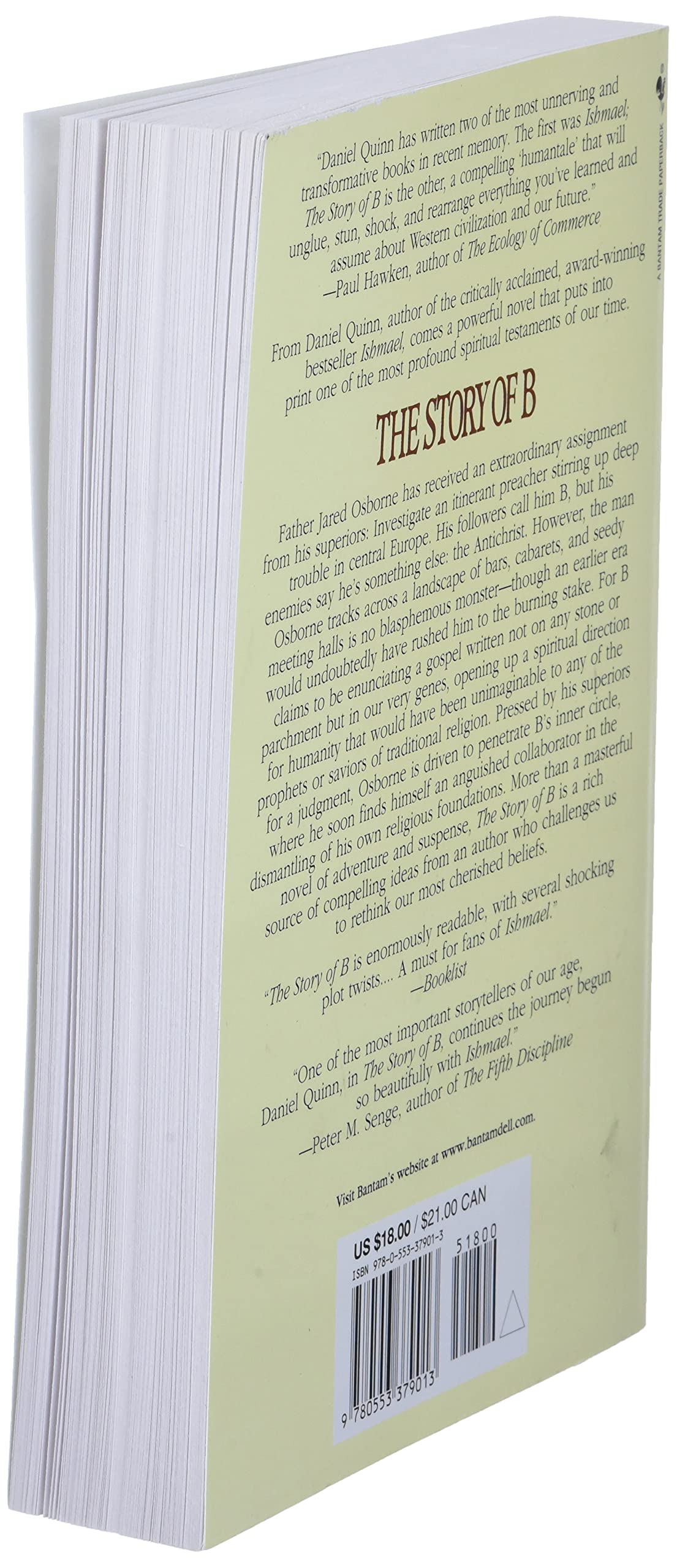 The Story of B: 2 (Ishmael Series)