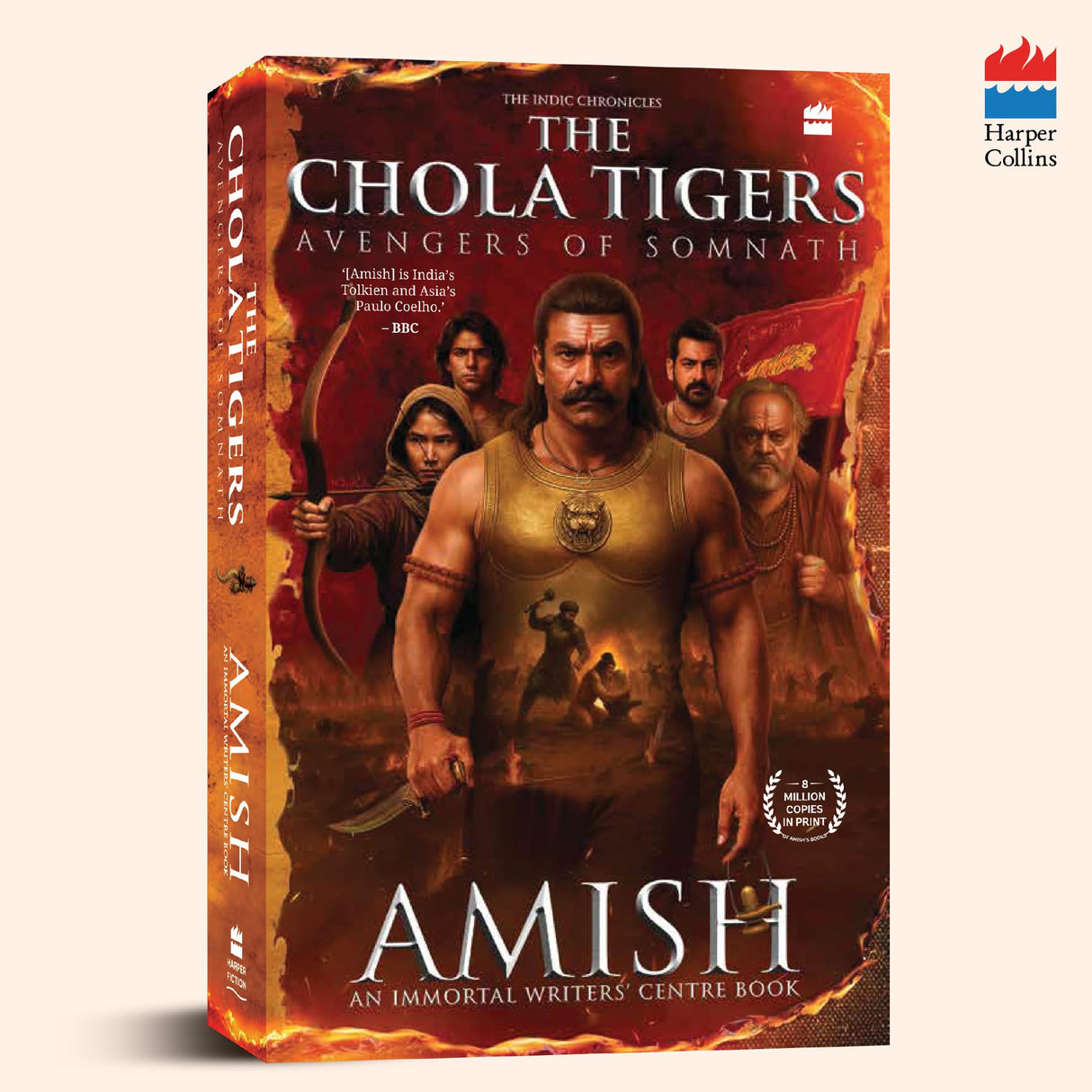 The Chola Tigers: Avengers of Somnath - A Historical Fiction by Amish | Bestselling Author of The Immortals of Meluha | Indian History Adventure - Retail Maharaj