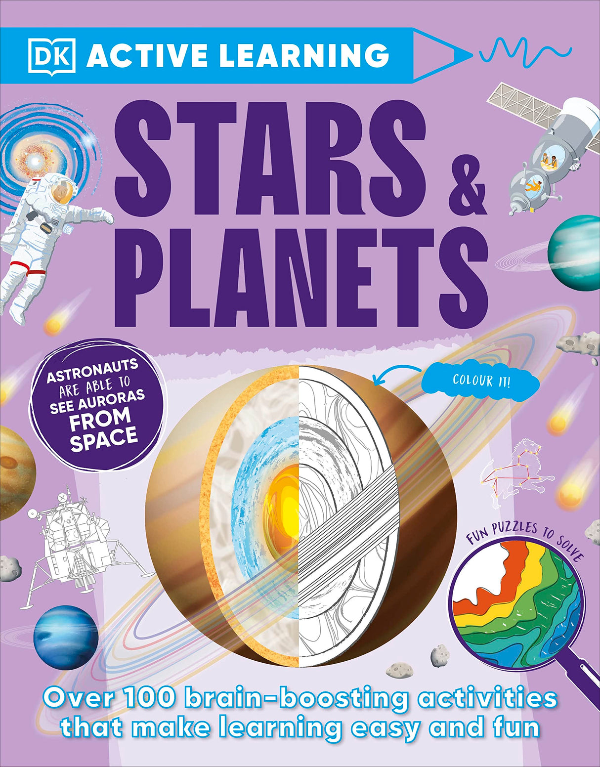 Active Learning Stars and Planets: Over 100 Brain-Boosting Activities that Make Learning Easy and Fun - Retail Maharaj