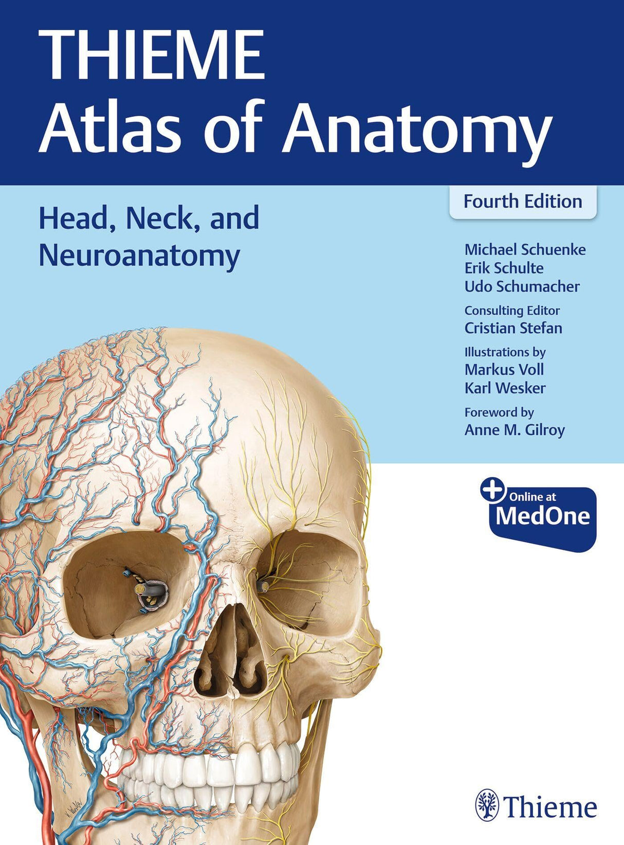 HEAD NECK AND NEUROANATOMY (THIEME ATLAS OF ANATOMY) 4ED (PB 2025)