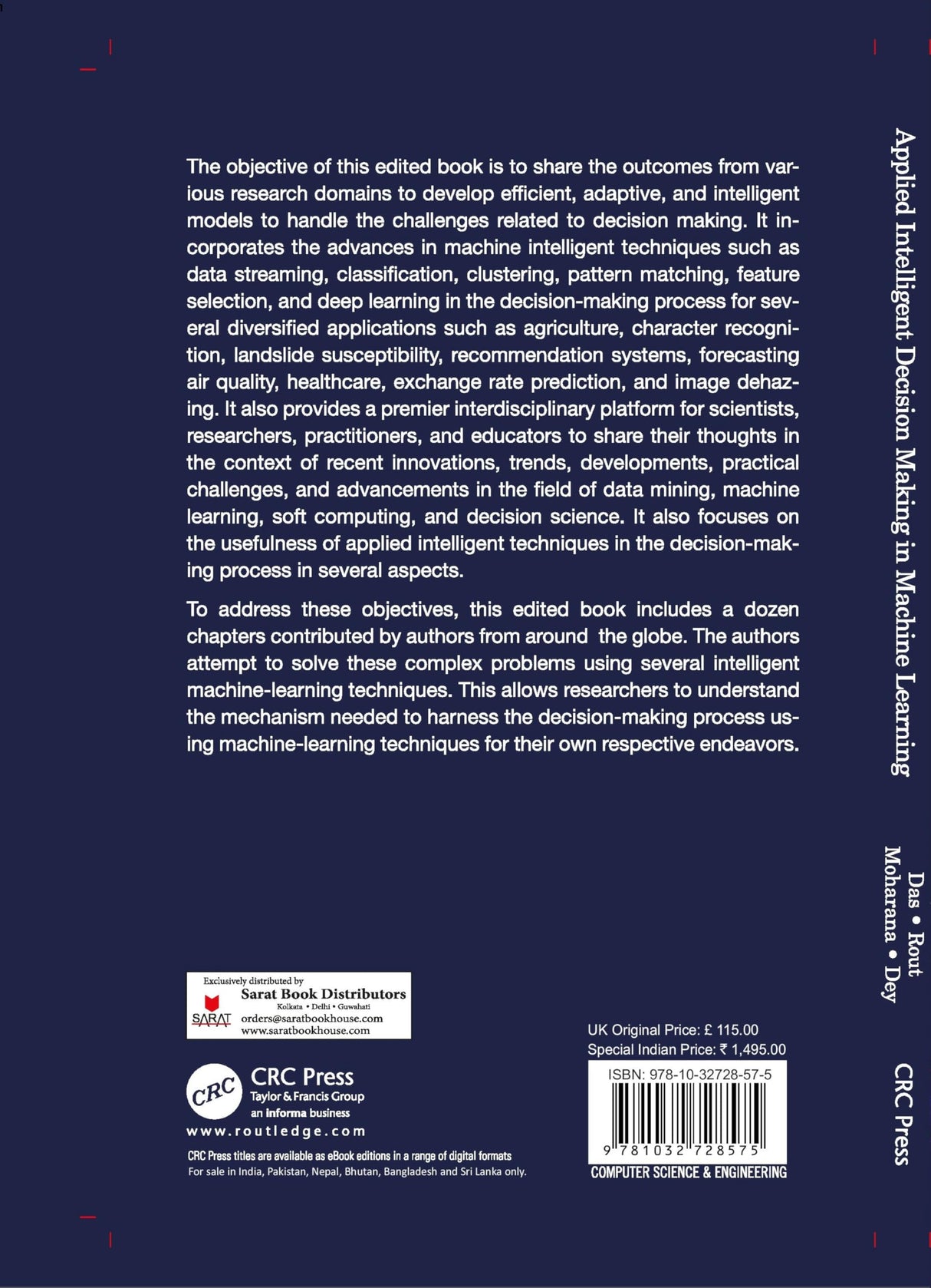 Applied Intelligent Decision Making in Machine Learning - Retail Maharaj