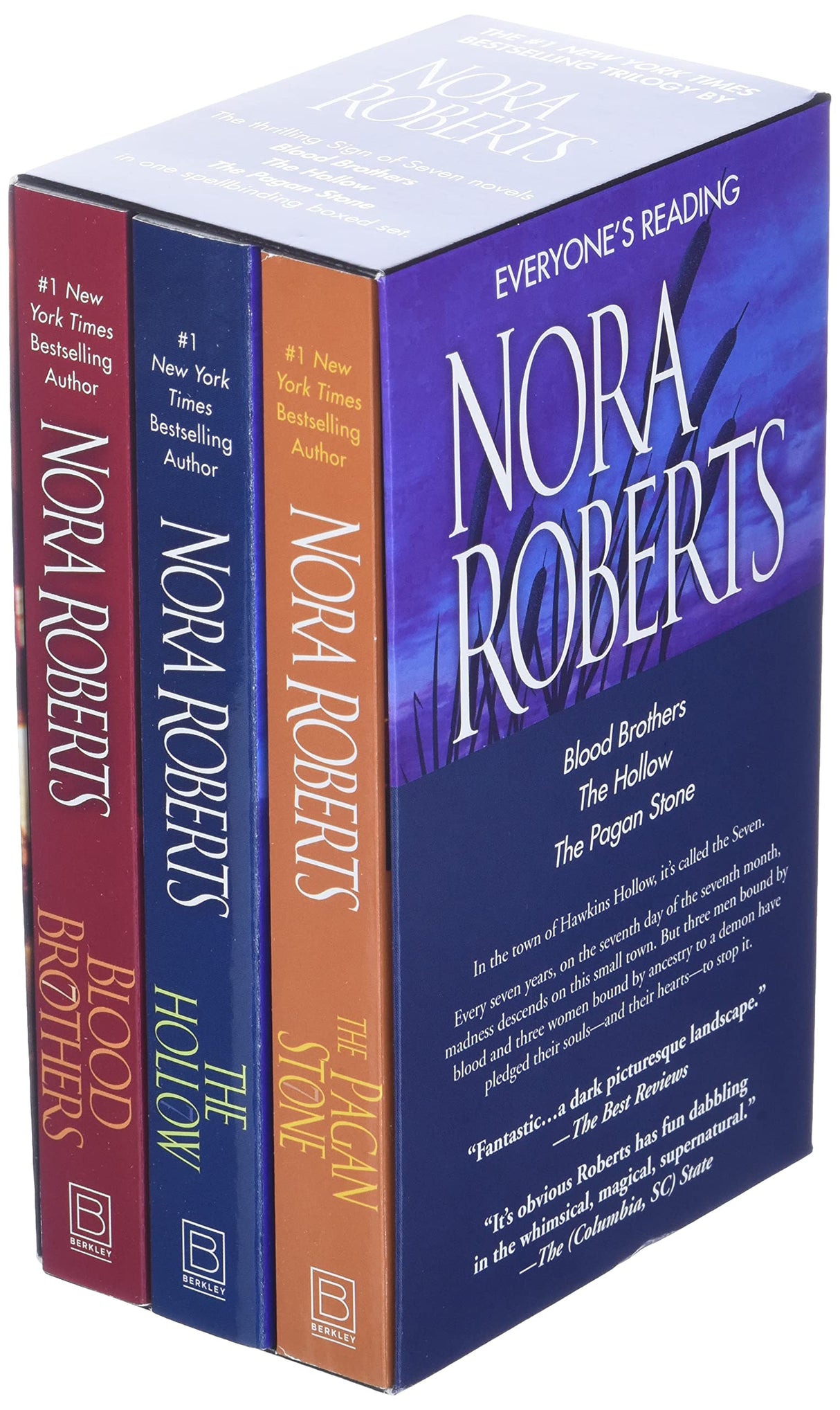 Nora Roberts Sign of Seven Trilogy Box Set