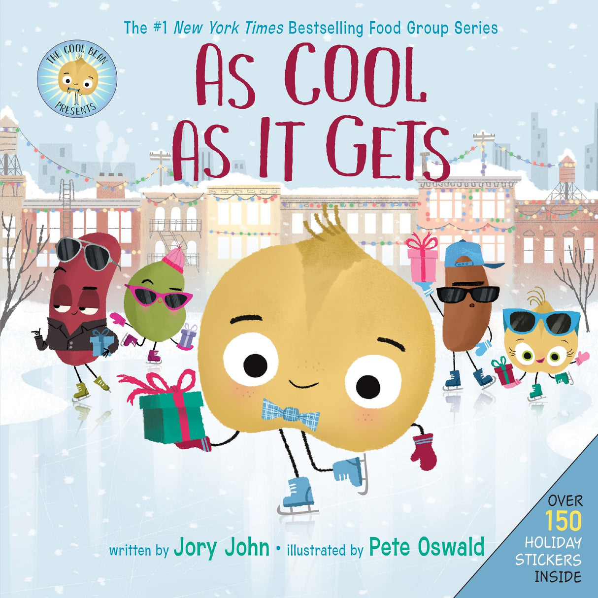 Cool Bean Presents: As Cool As It Gets, The: Over 150 Stickers Inside! A Christmas Holiday Book for Kids (The Food Group) - Retail Maharaj
