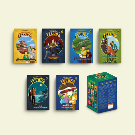 The Adventures of Feluda (Special Birthday Edition; Collector's Edition Box Set): 12 Classic Mysteries for Children - Retail Maharaj