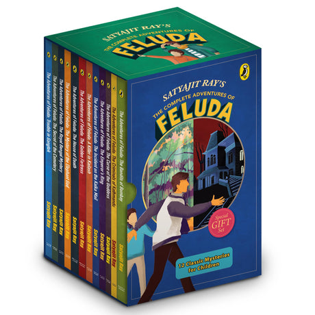 The Adventures of Feluda (Special Birthday Edition; Collector's Edition Box Set): 12 Classic Mysteries for Children - Retail Maharaj