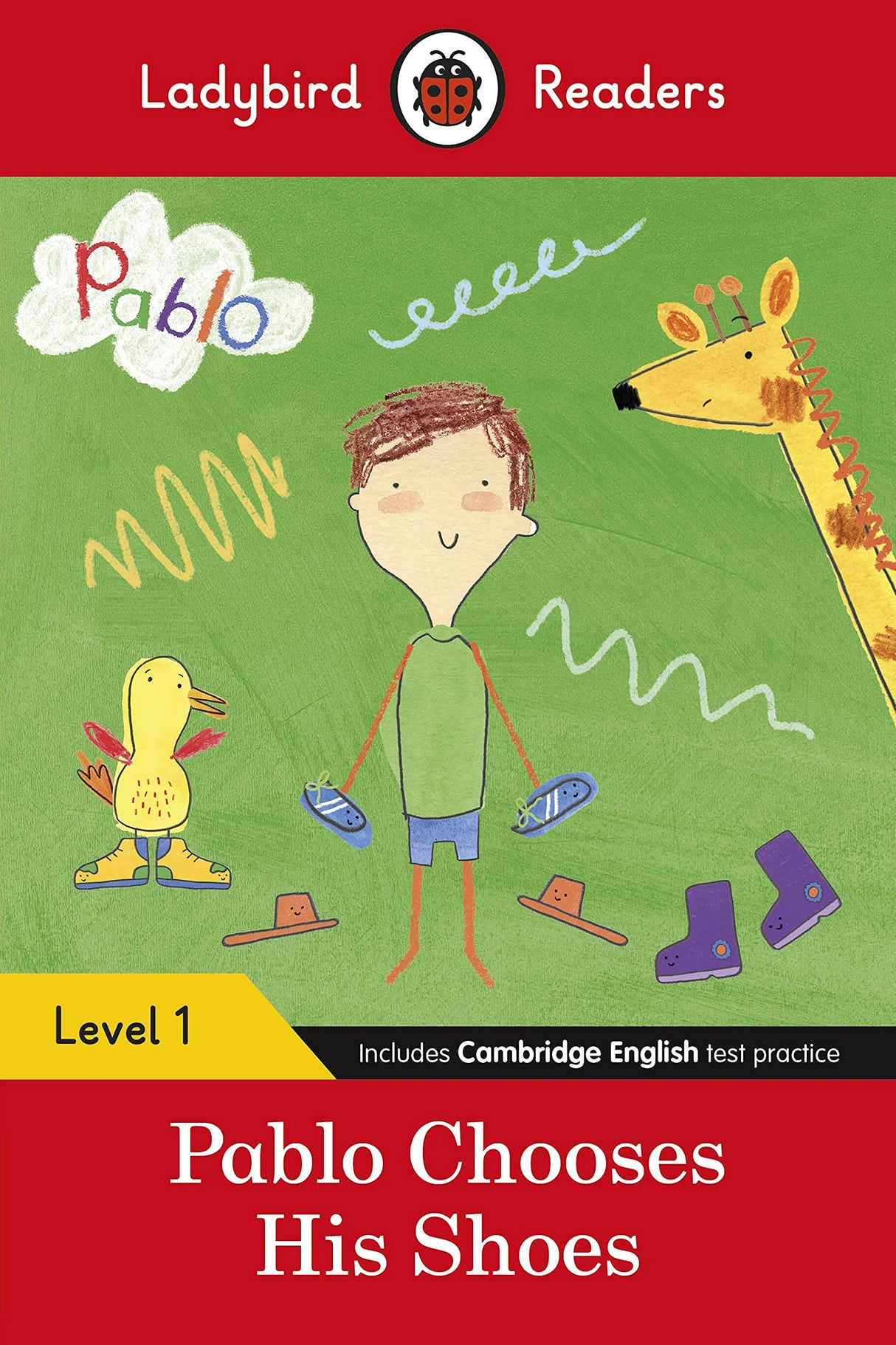 Ladybird Readers Level 1 - Pablo - Pablo Chooses his Shoes (ELT Graded Reader) - Retail Maharaj