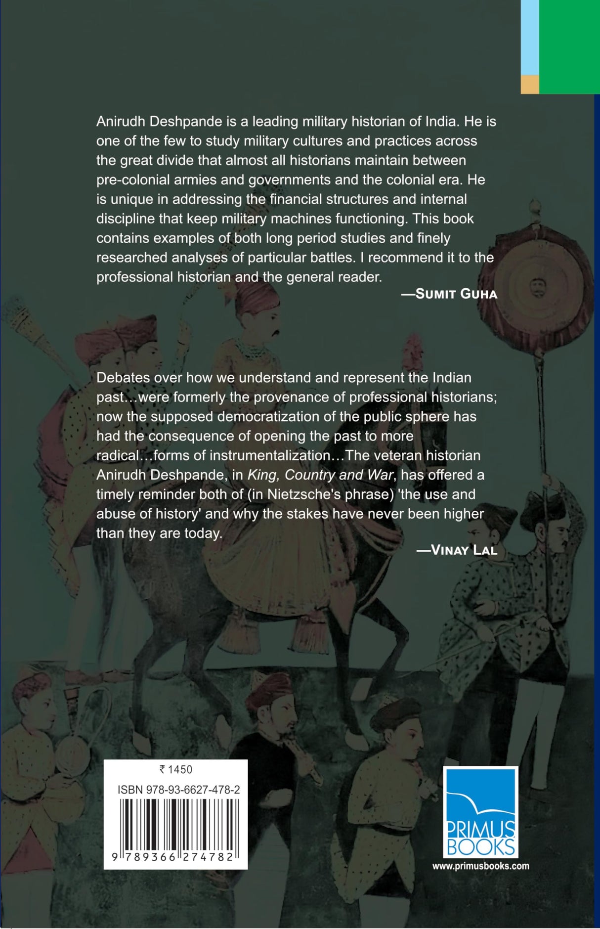 King, Country and War: Ideology, Memory and Written Indian History, c.1600-1900 - Retail Maharaj